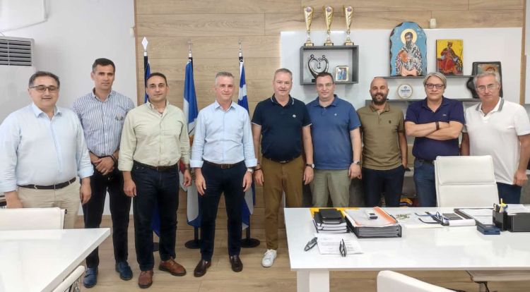 Συνάντηση του Δημάρχου Κατερίνης με τον πρόεδρο του ΤΕΕ Κεντρικής Μακεδονίας