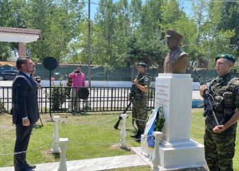 Τιμήθηκε ένας ήρωας του 1974