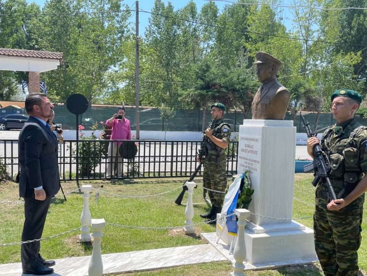 Τιμήθηκε ένας ήρωας του 1974