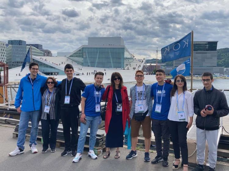 5 Μετάλλια και 1 Εύφημος Μνεία για την Ελληνική Αποστολή στη Διεθνή Μαθηματική Ολυμπιάδα στο Όσλο 5 Μετάλλια και 1 Εύφημος Μνεία για την Ελληνική Αποστολή στη Διεθνή Μαθηματική Ολυμπιάδα στο Όσλο