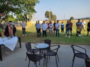 Αγιασμός στην “πρώτη” του ΓΑΣ Σβορώνου – Παρουσία του Μητροπολίτη μας κ. Γεωργίου