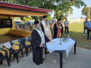 Αγιασμός στην “πρώτη” του ΓΑΣ Σβορώνου – Παρουσία του Μητροπολίτη μας κ. Γεωργίου