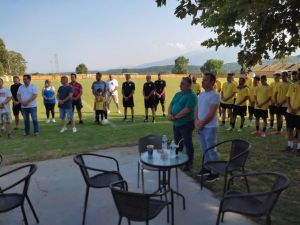 Αγιασμός στην “πρώτη” του ΓΑΣ Σβορώνου – Παρουσία του Μητροπολίτη μας κ. Γεωργίου