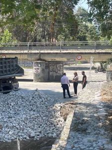 Δήμος Δίου Ολύμπου: Αυτοψία στο έργο αντιπλημμυρικής προστασίας του ρέματος Δρεμπίνα Πλαταμώνα