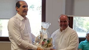 Επίσκεψη του Υφυπουργού Οικονομικών Απόστολου Βεσυρόπουλου στο Δήμο Δίου Ολύμπου