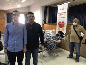 Οι Αφοί Αγγελόπουλοι και ΣΙΑ Ο.Ε. “homemarkt” διοργάνωσε εθελοντική αιμοδοσία