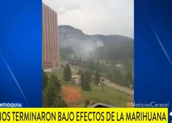 Οι αρχές της Κολομβίας έκαψαν 1,5 τόνο μαριχουάνα και «φτιάχτηκε» μια ολόκληρη πόλη (vid)