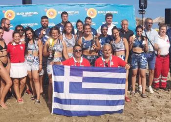 Παραλία Κατερίνης: Λάμψη αστέρων & συναρπαστικό θέαμα στο Παγκόσμιο & Πανευρωπαϊκό Πρωτάθλημα Πάλης στην Άμμο