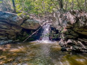 Πιέρια: Καταρράκτες Σκεπασμένου – Βελβεντός