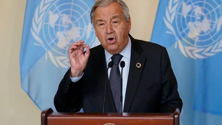 Αντόνιο Γκουτέρες: «Είμαστε ένα βήμα από τον πυρηνικό αφανισμό» Αντόνιο Γκουτέρες: «Είμαστε ένα βήμα από τον πυρηνικό αφανισμό»