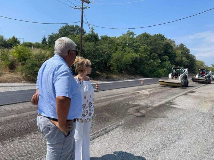 Βελτίωση  του επαρχιακού οδικού δικτύου στο ύψος του Καταχά