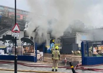 Μεγάλη φωτιά στο κέντρο του Λονδίνου