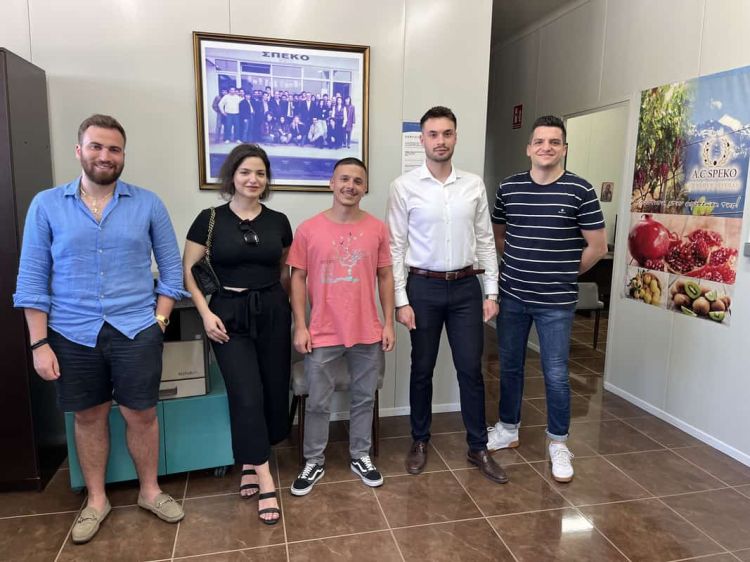 ΟΝΝΕΔ ΠΙΕΡΙΑΣ Επίσκεψη στην ΣΠΕΚΟ Βροντούς