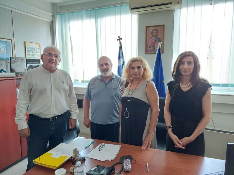 Συνάντηση του βουλευτή της ΝΔ Πιερίας κ. Σάββα Χιονίδη με τους νέους Δ/ντες της Α/θμιας και Β/θμιας Εκπ/σης Πιερίας