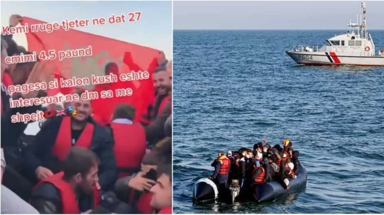 Τέσσερις στους δέκα μετανάστες που διασχίζουν τη Μάγχη είναι Αλβανοί Τέσσερις στους δέκα μετανάστες που διασχίζουν τη Μάγχη είναι Αλβανοί