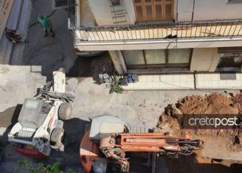 Υπάλληλοι «τρύπησαν» καλώδιο της ΔΕΗ 20.000 Volt