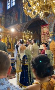 Ένας ξεχωριστός γάμος έγινε στον Ιερό Ναό Αγίου Χαραλάμπους Ένας ξεχωριστός γάμος έγινε στον Ιερό Ναό Αγίου Χαραλάμπους