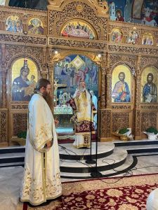 Εορτασμός της της Κοίμησης της Θεοτόκου στο Αιγίνιο
