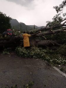 Καλαμπάκα: Βυθίστηκε στο νερό η πόλη μετά την σφοδρή βροχόπτωση