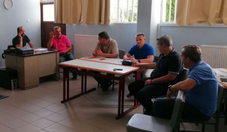 Δήμος Κατερίνης: Επίσκεψη μηχανικού των Κτιριακών Υποδομών ΑΕ στο 5ο ΓΕΛ Κατερίνης