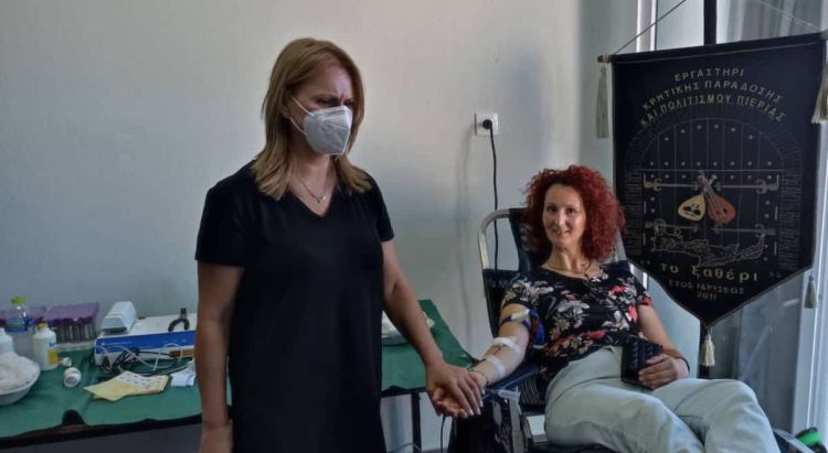 Εθελοντική Αιμοδοσία από το Ξαθέρι