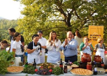 Η Σοφία Ζαχαράκη στο Φεστιβάλ Γαστρονομίας “olympus Food Paths”