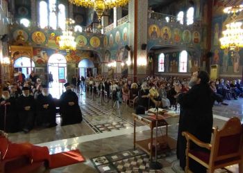 Ομιλία του ιατρού και ιεραποστόλου π. Ευαγγέλου Παπανικολάου στην Κατερίνη