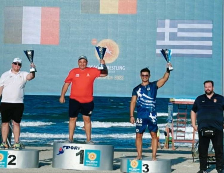 Τρίτη στον κόσμο η Ελλάδα στην Πάλη Παγκόσμιο πρωτάθλημα Πάλης στην άμμο Παίδων – Εφήβων