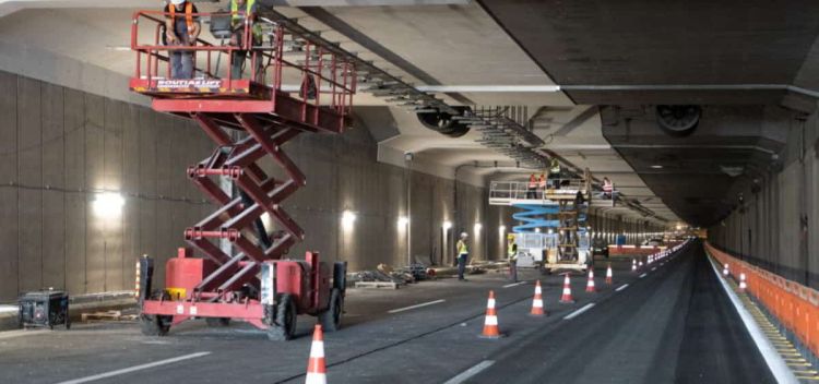 Σήραγγα Κατερίνης – Προσωρινές ρυθμίσεις κυκλοφορίας στην κατεύθυνση προς Θεσ/νικη