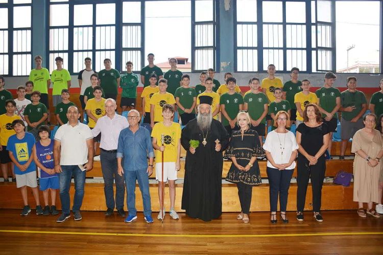 Τελετή Αγιασμού για το χάντμπολ του ΓΑΣ Αρχέλαος Κατερίνης