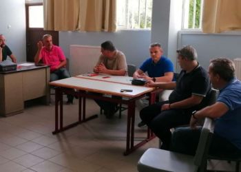 Δήμος Κατερίνης: Επίσκεψη μηχανικού των Κτιριακών Υποδομών ΑΕ στο 5ο ΓΕΛ Κατερίνης