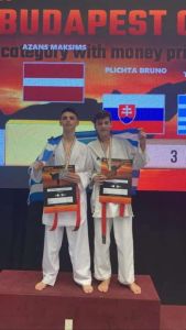 Λέσχη Καράτε Budokan:  “Επέστρεψε” με αργυρό & χάλκινο η αποστολή απο το Budapest Open Karate Tournament