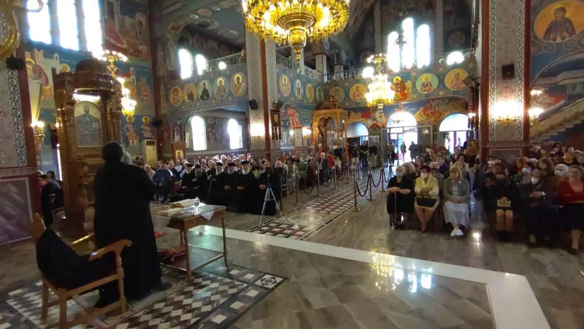 Ομιλία του ιατρού και ιεραποστόλου π. Ευαγγέλου Παπανικολάου στην Κατερίνη Ομιλία του ιατρού και ιεραποστόλου π. Ευαγγέλου Παπανικολάου στην Κατερίνη