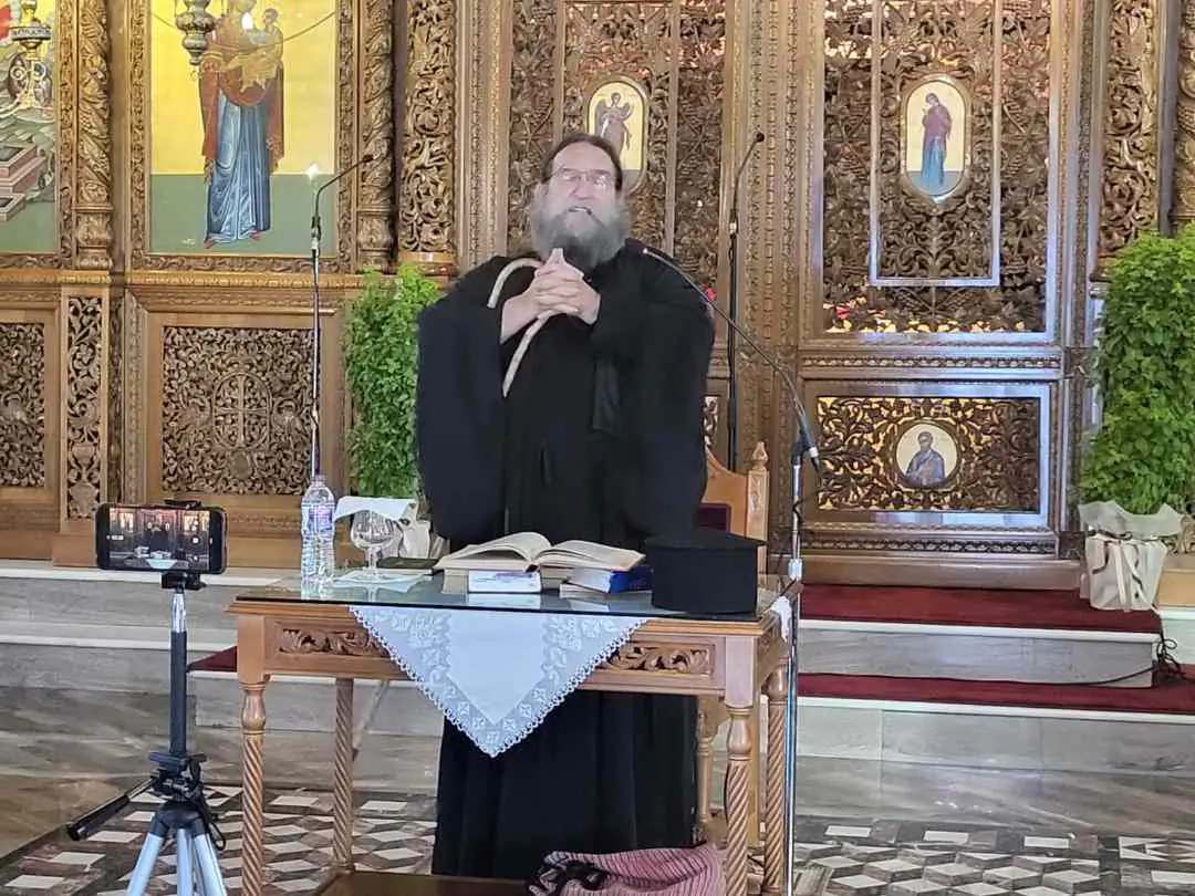 Ομιλία του ιατρού και ιεραποστόλου π. Ευαγγέλου Παπανικολάου στην Κατερίνη Ομιλία του ιατρού και ιεραποστόλου π. Ευαγγέλου Παπανικολάου στην Κατερίνη