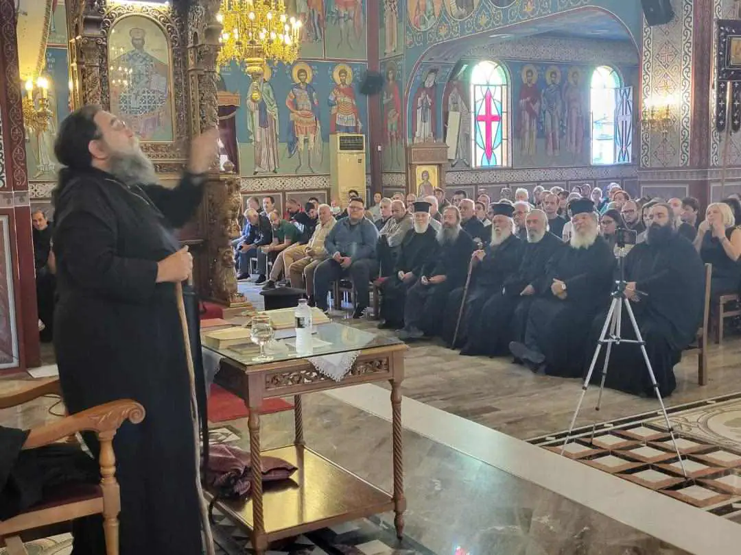 Ομιλία του ιατρού και ιεραποστόλου π. Ευαγγέλου Παπανικολάου στην Κατερίνη Ομιλία του ιατρού και ιεραποστόλου π. Ευαγγέλου Παπανικολάου στην Κατερίνη