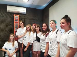 Πολωνοί μαθητές  στην εφημερίδα «Ολύμπιο Βήμα»