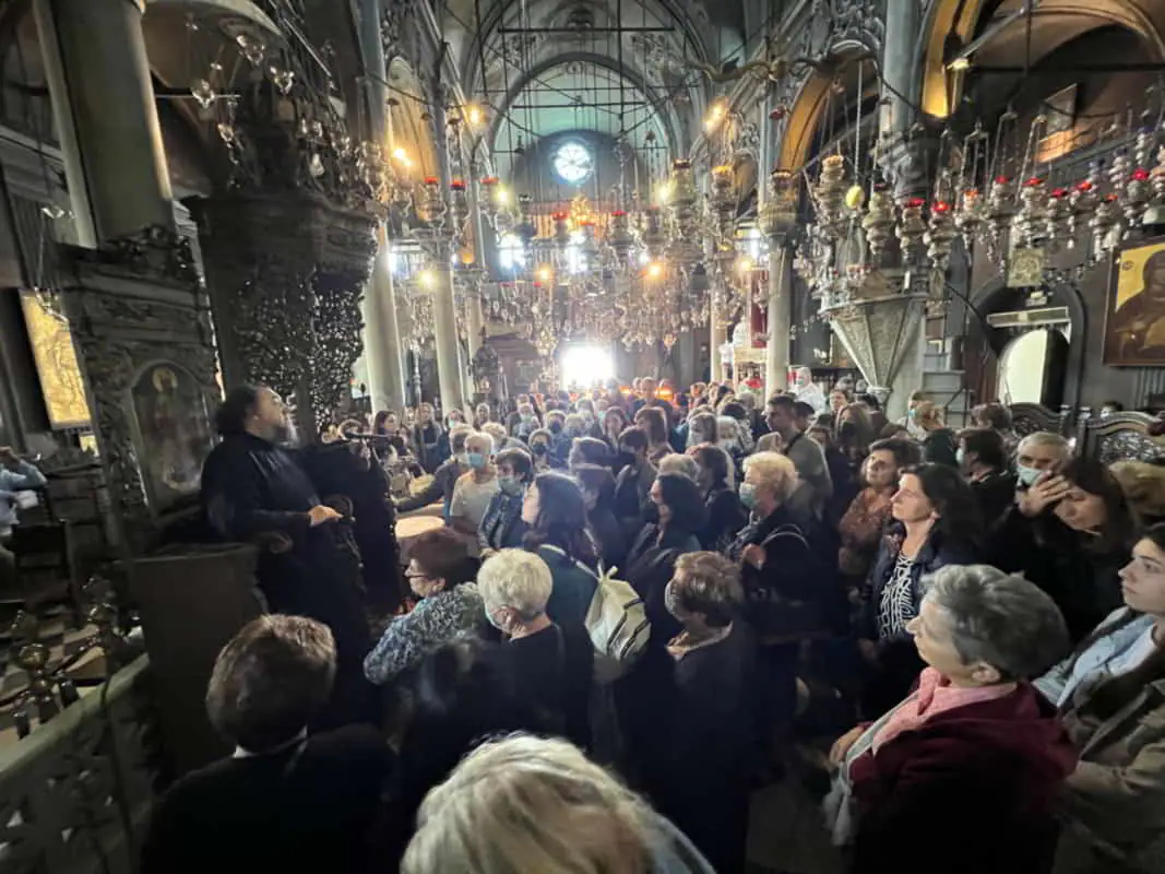 Προσκύνημα στην Ιερά Νήσο Τήνο από την Ιερά Μητρόπολη Κίτρους Προσκύνημα στην Ιερά Νήσο Τήνο από την Ιερά Μητρόπολη Κίτρους