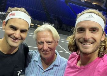 Στέφανος Τσιτσιπάς: Η μεγάλη συνάντησή του με τον Φέντερερ και τον Μποργκ Στέφανος Τσιτσιπάς: Η μεγάλη συνάντησή του με τον Φέντερερ και τον Μποργκ