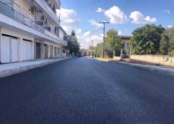 Αποκαταστάσεις ενδοδημοτικής οδοποιίας στο δήμο Πύδνας Κολινδρού