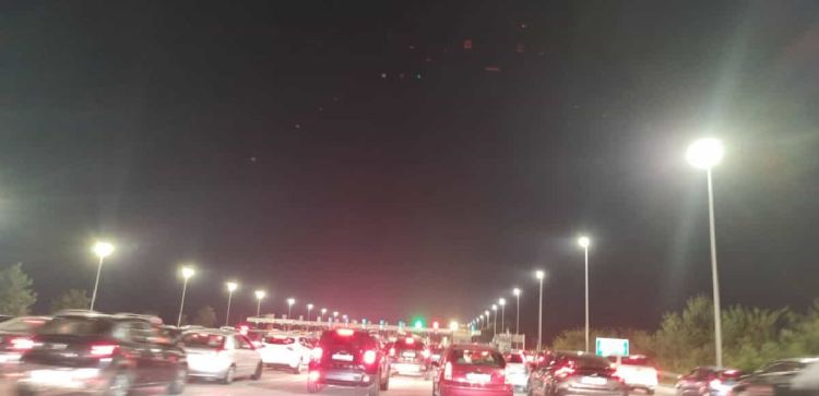 Με προβλήματα η επιστροφή από Πιερία στη Θεσσαλονίκη - Ουρές και στα διόδια Μαλγάρων Αυτόματο προσχέδιο