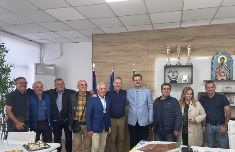 Δήμος Κατερίνης: Υποδοχή των αντιπροσωπειών Μάινταλ Γερμανίας & Μόουσμπουργκ Αυστρίας από τον Δήμαρχο