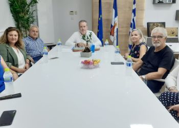 Εθιμοτυπική επίσκεψη στον Δήμαρχο Κατερίνης