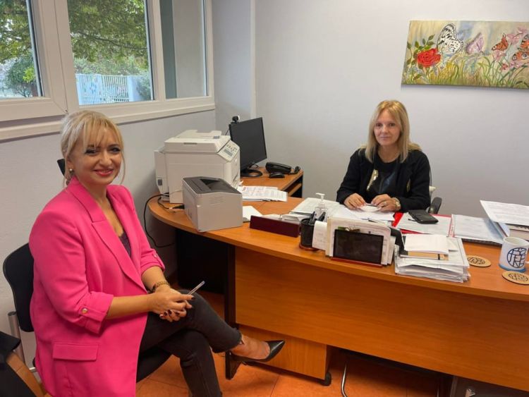 Επίσκεψη της Αντιπεριφερειάρχη Πιερίας στο Ειδικό Δημοτικό Σχολείο Κατερίνης