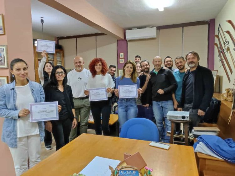 Ε.Ο.Σ Κατερίνης: Απονομή Βεβαιώσεων στους επιτυχόντες αθλητές της σχολής αναρρίχησης βράχου αρχαρίων.