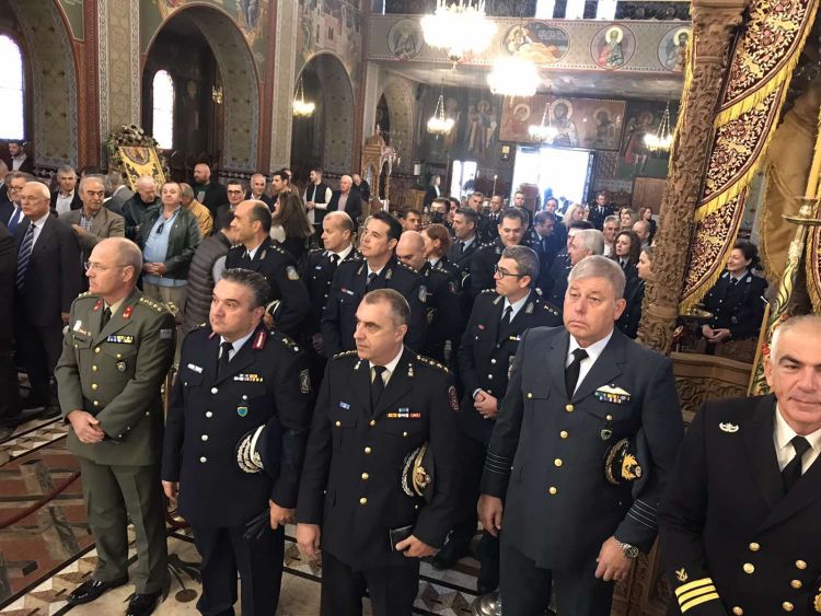 Η Ελληνική Αστυνομία γιόρτασε τον  προστάτη  της Άγιο Αρτέμιο
