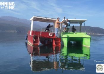 Η διαδρομή του  running Out Of Time στην Ελλάδα από τη Φλώρινα , Καστοριά, Κοζάνη, Βέροια, Πιέρια, Βοιωτία, Αθήνα