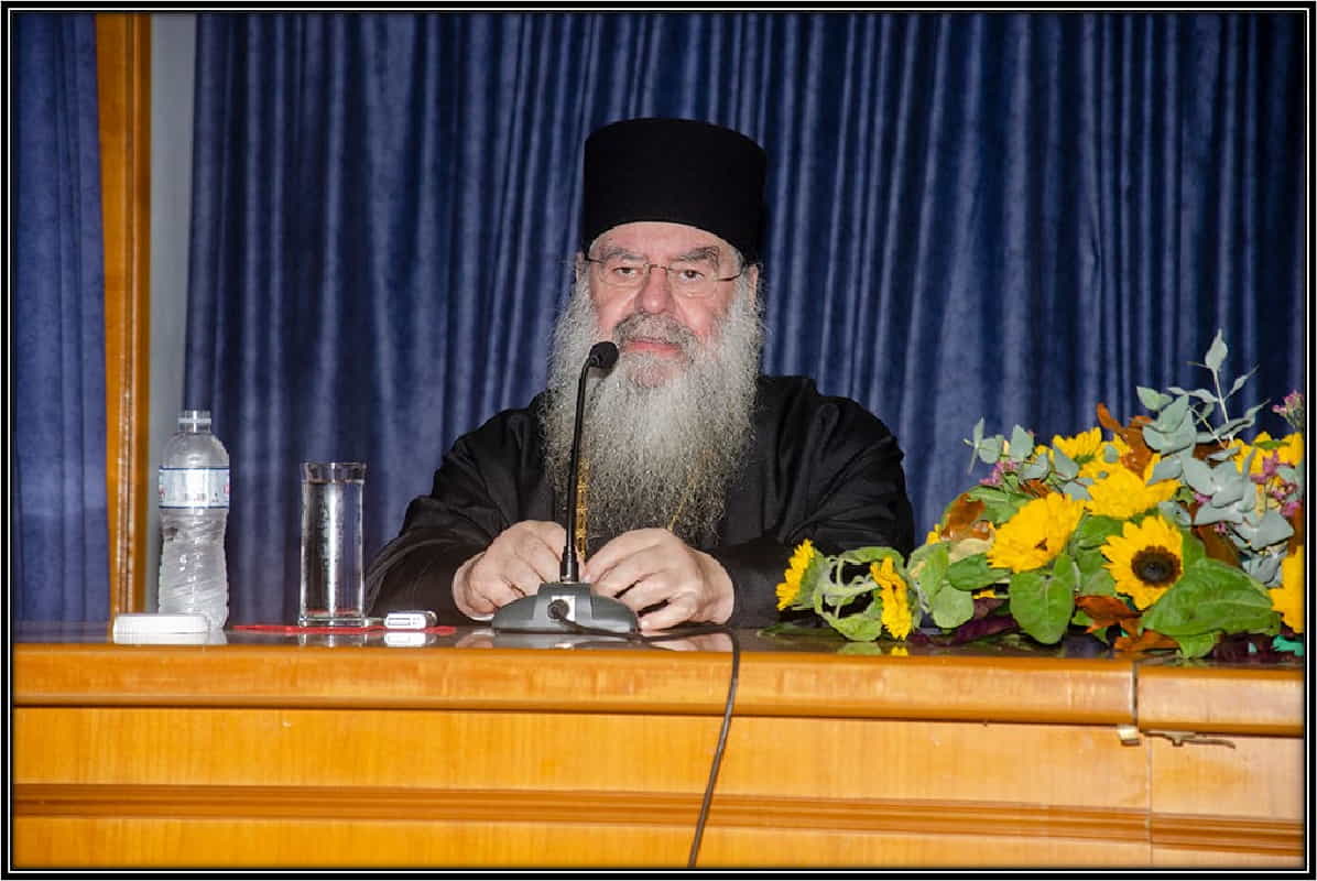 Ιωσήφ ο Βατοπαιδινός, O ασκητής της προσευχής και των δακρύων! από τον Μητροπολίτη Λεμεσού π. Αθανάσιο στην Κατερίνη.