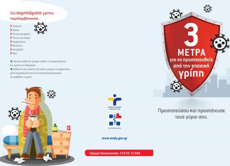 Οδηγίες για την εποχική γρίπη και τον αντιγριπικό εμβολιασμό 2022-2023 Οδηγίες για την εποχική γρίπη και τον αντιγριπικό εμβολιασμό 2022 2023