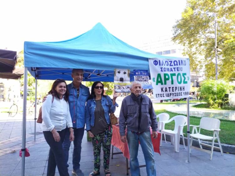 Παγκόσμια Ημέρα Ζώων: Οι φιλόζωοι του σωματείου «Άργος» ενημέρωσαν τους πολίτες  