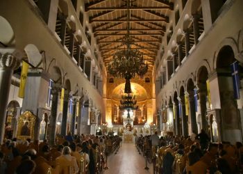 Προεόρτια Αρχιερατική Αγρυπνία στον Άγιο Δημήτριο Θεσσαλονίκης